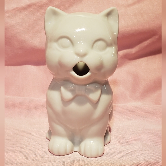 Vintage Small Cat Figure Creamer Pitcher Coffee Tea Milk - Picture 5 of 5